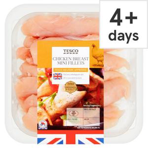 Tesco British Chicken Breast Mini Fillets 400G