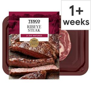 Tesco Beef Ribeye Steak 227G