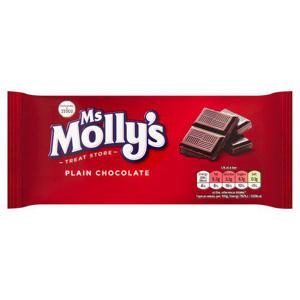 Ms Molly's Plain Chocolate Bar 100G