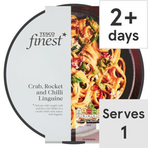 Tesco Finest Crab Rocket & Chilli Linguine 350G