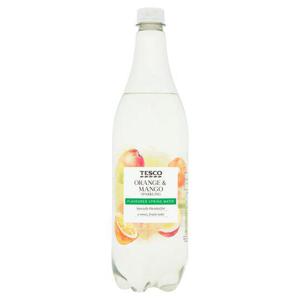 Tesco Orange & Mango Sparkling Water 1L