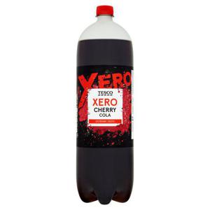 Tesco Xero Cola Cherry 2 Litre