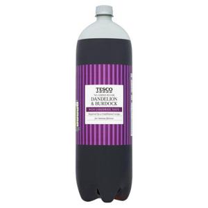 Tesco No Added Sugar Dandelion And Burdock 2L Bottle