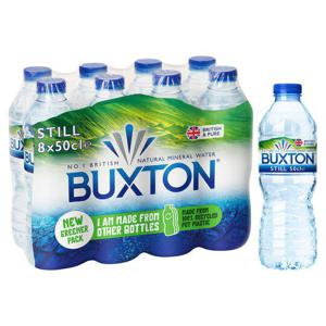 Buxton Natural Mineral Water Still 8 X 500 Ml