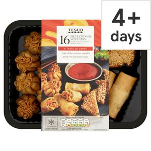 Tesco 16 Piece Chinese Selection 322G