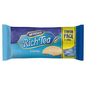 Mcvities Rich Tea Twin Pack 2 X 300G