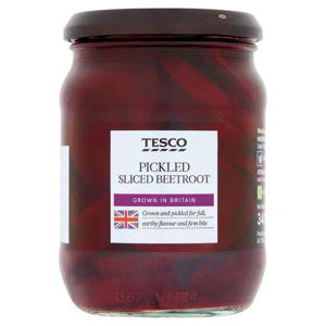 Tesco Pickled Sliced Beetroot 340G