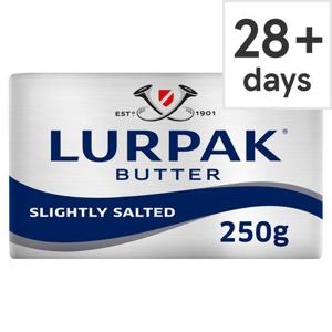 Lurpak Slightly Salted Block Butter 250G