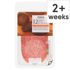 Tesco German Style Salami 125G