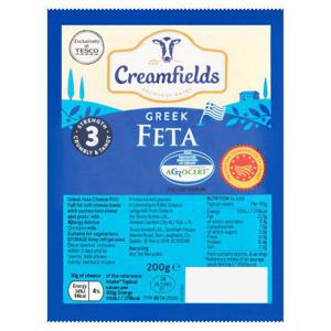 Creamfields Greek Feta 200G