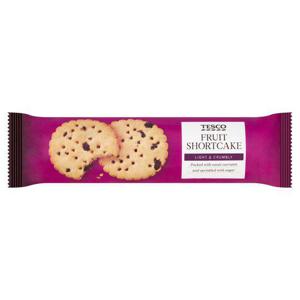 Tesco Fruit Shortcake Biscuits 200G