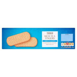 Tesco Rich Tea Finger Biscuits 250G