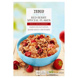 Tesco Special Flake Fruit 375G