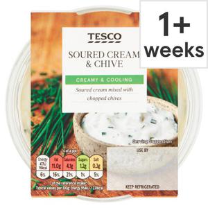 Tesco Sour Cream & Chive Dip 200G