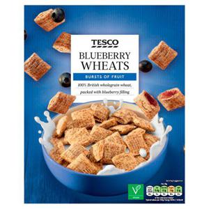 Tesco Blueberry Wheats Cereal 500G