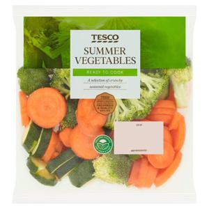 Tesco Summer Vegetable 530G