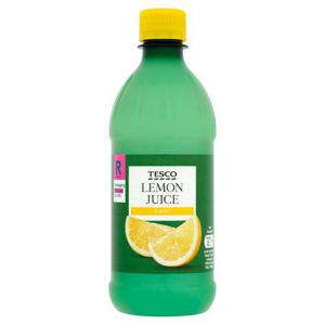 Tesco Lemon Juice 500Ml