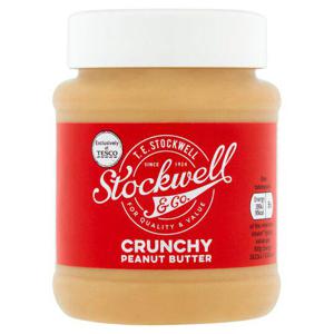 Stockwell & Co Crunchy Peanut Butter 340G