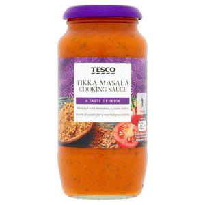 Tesco Tikka Masala Cooking Sauce 500G