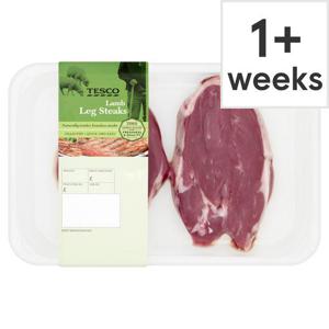 Tesco Lamb Leg Steaks 300G