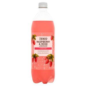 Tesco Sparkling Raspberry & Rose Lemonade 1L