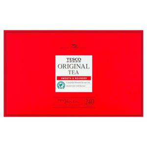 Tesco 240 Teabags 750G