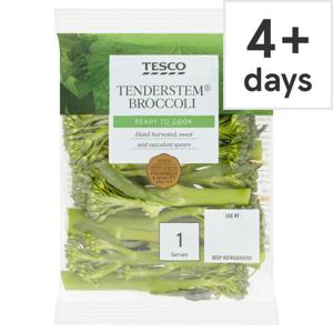 Tesco Trimmed Tenderstem Broccoli 80G