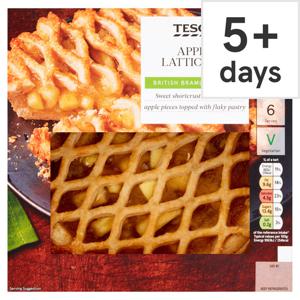 Tesco Apple Lattice Pie 500G