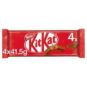 Kit Kat Milk Chocolate 4 Pack 166G