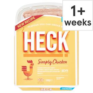 Heck Simply Chicken Chipolatas 340G