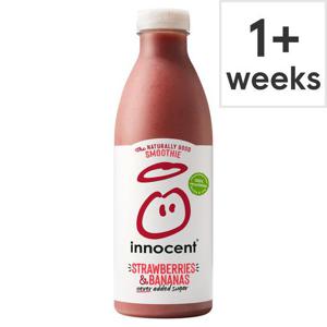 Innocent Strawberry & Banana Smoothie 750Ml