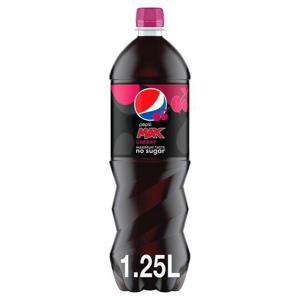 Pepsi Max Cherry 1.25L Bottle