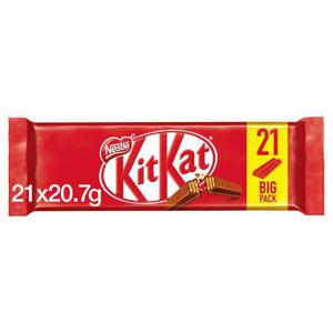 Kit Kat 2 Finger Milk Chocolate 21 Pack 434.7G