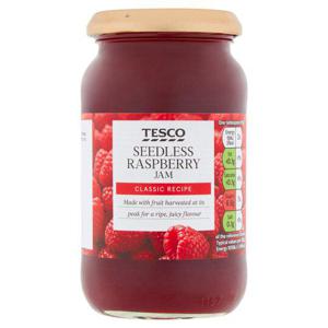 Tesco Seedless Raspberry Jam 454G