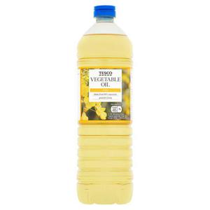 Tesco Pure Vegetable Oil 1L