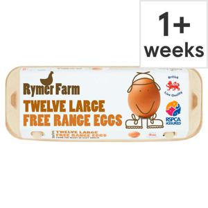 Rymer Farm Eggs Large Free Range 12 Eggs