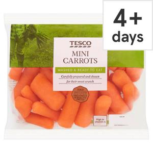 Tesco Mini Carrots 320G