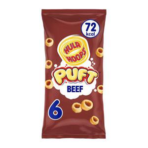 Hula Hoops Puft Beef 6X15g