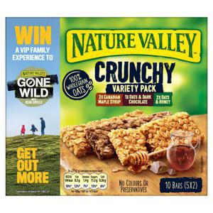 Nature Valley Crunchy Granola Variety Cereal Bars 5 X 42G