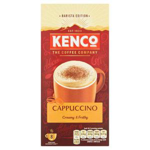 Kenco Cappuccino Coffee 8 Sachets 149G