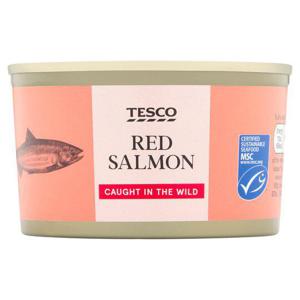 Tesco Wild Pacific Red Salmon 212G