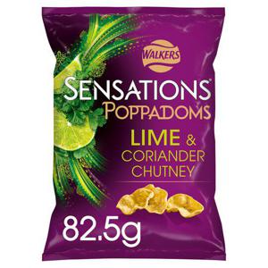 Sensations Lime/Coriander Poppadums 82.5G