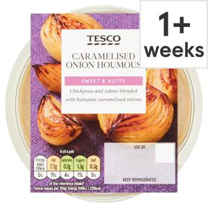 Tesco Caramelised Onion Houmous 182G