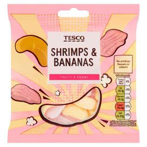 Tesco Shrimps & Bananas 80G