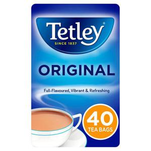 Tetley 40 Teabags 125G