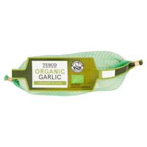 Tesco Organic Garlic 3 Pack