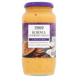 Tesco Korma Cooking Sauce 500G