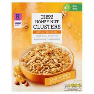 Tesco Honey Nut Clusters 500G