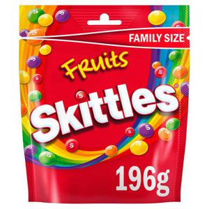 Skittles Fruits Pouch 196G