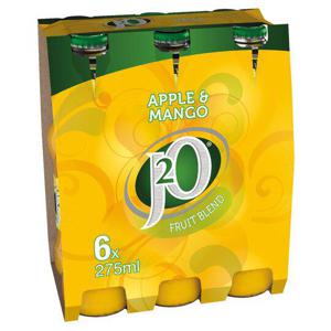 J20 Apple & Mango 6X275ml